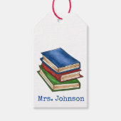 Bibliotheekboek Stack Teacher Librarian Educator G Cadeaulabel (Voorkant)