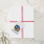 Bibliotheekboek Stack Teacher Librarian Educator G Cadeaulabel (Met Touw)