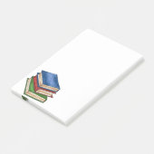 Bibliotheekboek Stack Teacher Reader Librarian Sch Post-it® Notes (Schuin)