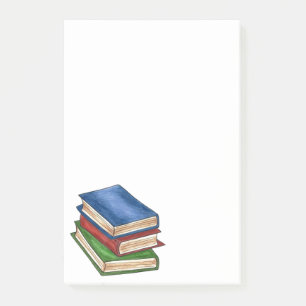 Bibliotheekboek Stack Teacher Reader Librarian Sch Post-it® Notes