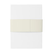 Bibliotheekboek Trouw Bestek Band Crème Uitnodigingen Wikkel (Achterkant Voorbeeld)