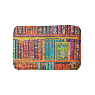 Bibliotheekboeken Badmat