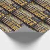  bibliotheekboeken cadeaupapier (Hoek)