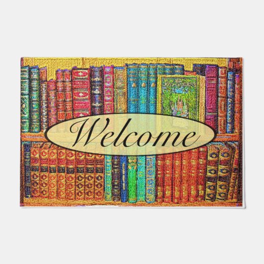 Bibliotheekboeken Deurmat (Voorkant)