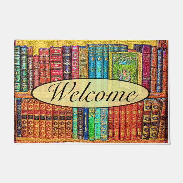 Bibliotheekboeken Deurmat (Voorkant)
