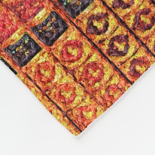 Bibliotheekboeken Fleece Deken (Hoek)