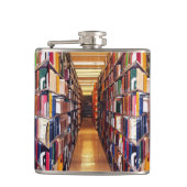 Bibliotheekboeken Heupfles (Voorkant)