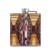 Bibliotheekboeken Heupfles (Achterkant)