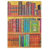 Bibliotheekboeken Klembord (Achterkant)