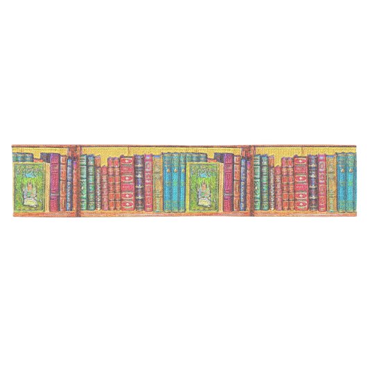 Bibliotheekboeken Korte Tafelloper (Horizontaal)