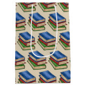 Bibliotheekboeken Leerleraar Leerlingenschool leze Medium Cadeauzakje (Achterkant)