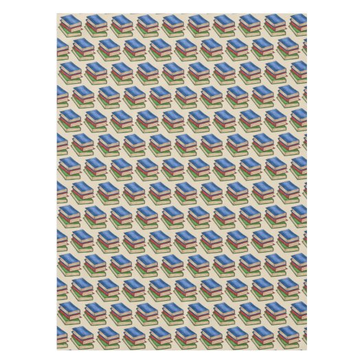 Bibliotheekboeken Leerleraar Leerschool leslokaal Tafelkleed (Voorkant)