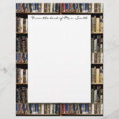 Bibliotheekboeken Letterhead (Voorkant)