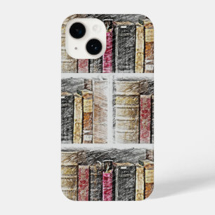 Bibliotheekboeken Librarian Reading Love iPhone 14 Hoesje