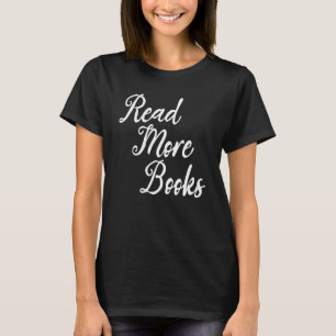 Bibliotheekboeken Literatuur Boeken Onderwijs Mo l T-shirt