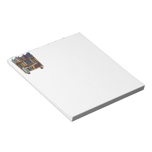 Bibliotheekboeken Notitieblok (Schuin)