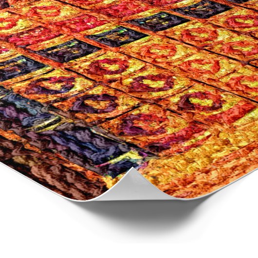 Bibliotheekboeken Poster (Hoek)