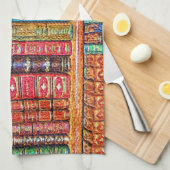 Bibliotheekboeken Theedoek (Quarter Fold)