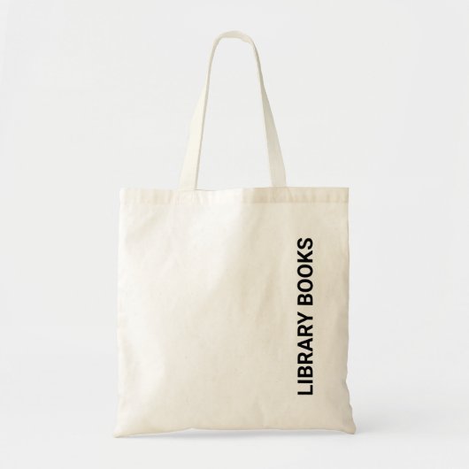 Bibliotheekboeken Tote Bag (Voorkant)
