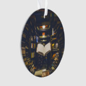 Bibliotheekboekhouders Boek openen Boek lezen Ornament (voorkant)