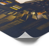 Bibliotheekboekhouders Boek openen Boek lezen Poster (Hoek)