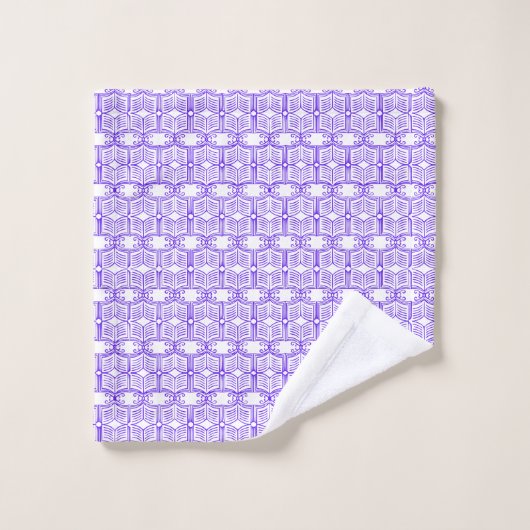 Bibliotheekboekpatroon  bad handdoek (Wasdoekje)
