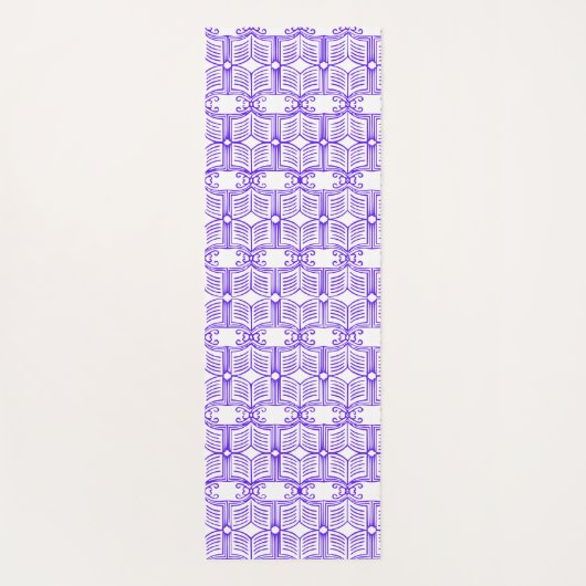 Bibliotheekboekpatroon yogamat (Achterkant)