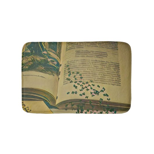 Bibliotheekcadeau Badmat (Voorkant)