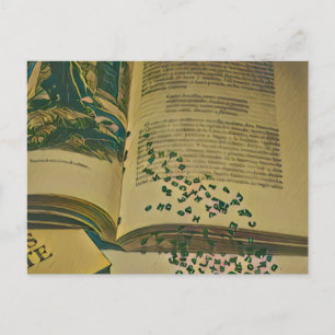 Bibliotheekcadeau Briefkaart