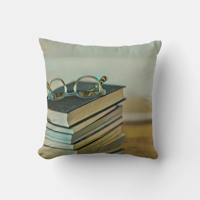Bibliotheekcadeau Kussen (Voorkant)