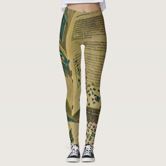 Bibliotheekcadeau Leggings (Voorkant)