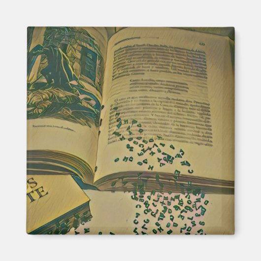 Bibliotheekcadeau Magneet (Voorkant)