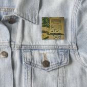 Bibliotheekcadeau Vierkante Button 5,1 Cm (In situ)