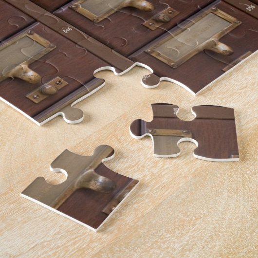  bibliotheekcatalogusbakens legpuzzel (Zijkant)