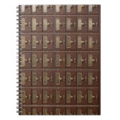 bibliotheekcatalogusbakens notitieboek (Voorkant)