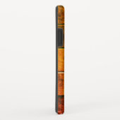 bibliotheekcataloguskast met bruin hout Case-Mate iPhone case (Achterkant/rechts)