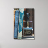 Bibliotheekdatumstempel Canvas Afdruk (Voorkant)