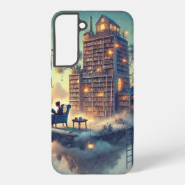 bibliotheekeiland samsung galaxy hoesje