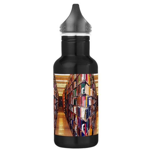 Bibliotheekflesje 18 oz waterfles (Links)