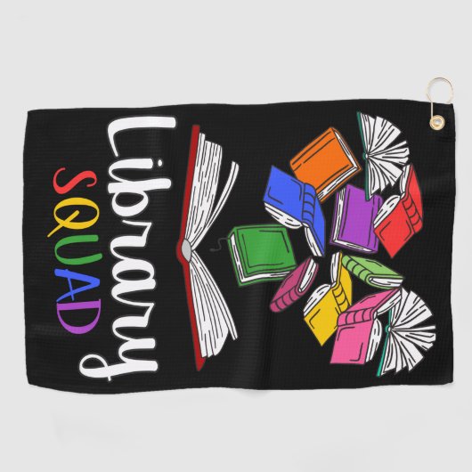 Bibliotheekforum I Golfhanddoek (Horizontaal)