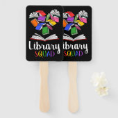 Bibliotheekforum I Handwaaier (Voorkant en achterkant)