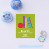 Bibliotheekgemeenschap van boekenboekenboekenboeke flyer (Enkel)