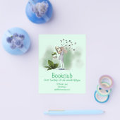 Bibliotheekgemeenschap van boekenboekenboekenboeke flyer (Enkel)