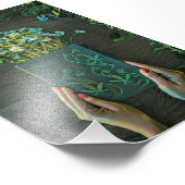 bibliotheekillustraties foto afdruk (Hoek)