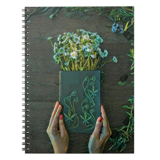  bibliotheekillustraties notitieboek (Voorkant)