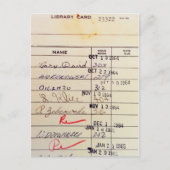 Bibliotheekkaart 23322 briefkaart (Voorkant)