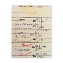 Bibliotheekkaart 23322