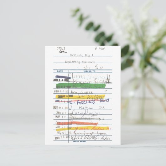 Bibliotheekkaart 3503 briefkaart (Staand voorkant)