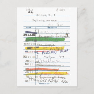 Bibliotheekkaart 3503 briefkaart