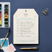 Bibliotheekkaart Jaaroverzicht Platte Kerstkaart